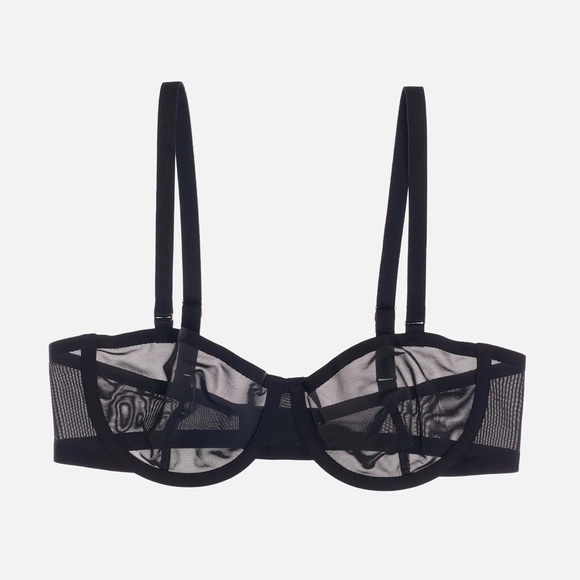 CUUP Other - Sexy Black Mesh Balconette Bra